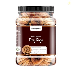 AYUORGANIX Afghani Anjeer 415gm | Medium Size Figs Rich Source of Vitamins & Dietary Fiber