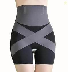 DClub Women's Figure-Shaping Bodice Pants with Leg Shapewear High Waist Body Shaper Stomach Control Effect Strong Shapes Immediately. (Black, X-Large)