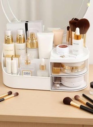 FOREWILD Make Up Organiser with Drawers, Dressing Table, Large Cosmetic Storage Box Vanity Box