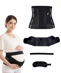 Pregnancy Belts After Delivery, 2-Pack Maternity Belt, Pregnancy Belt During Pregnancy, Stomach Belt for Women, Postpartum Belt After Delivery