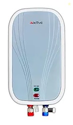 ACTIVA Volcano 3L Instant Water Heater Geyser | 3000W ISI Marked Copper Heating Element | 304L Stainless Steel Tank with Anti-Rust Coating | Auto Cut-Off Safety | ABS Body | 5 Years Warranty