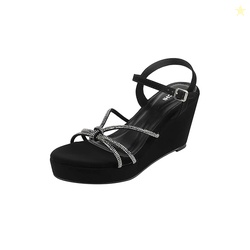 Mochi Women's Elegant Wedge Heel Sandals