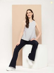 encore by INVICTUS Polka Dots Printed Top