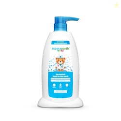 Mamaearth Baby DermaSoft Head to Toe Wash with SensiCareComplex for Baby's Sensitive Skin - 250 ml | Co-created with Dermatologists for Newborns | Enriched with SensiCareComplexTM for Baby's Sensitive Skin | Safe and Non-irritant formula*
