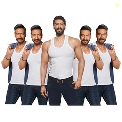 Amul Comfy Mens Vest | 100% Cotton Single Jersey Fabric | U Neck Sleeveless Innerwear | Ultra Soft Hand Feel | Seamless Body | Superior Comfort White