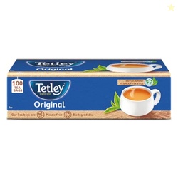 Tetley Original Black Tea,Pack of 100 Tea Bags,100 grams