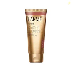 Lakme Glycolic Illuminate Facewash with Glycolic Acid | Glycolic Acid Face Wash for Exfoliating Dull Skin | Gentle Cleanser for Glowing Skin 100gm