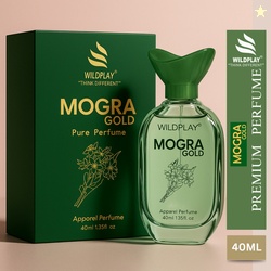 Wildplay Mogra Gold Perfume  -  40 ml (For Men & Women)