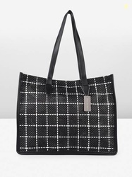 French Connection Women Black Shoulder Bag