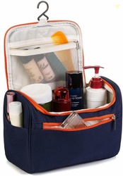 QUICK UNBOX Women Blue Cosmetic Bag
