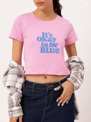 DressBerry X fwd Typography Printed T-shirt