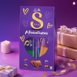 Cadbury Dairy Milk Silk Miniatures Premium Assorted Chocolate Gift pac
