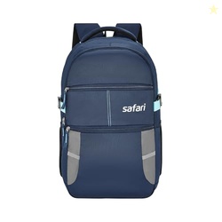 Safari Omega Spacious/Large 5 Compartment Laptop Backpack With Raincov