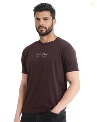 RARE RABBIT Men Graphic Regular Fit T-shirt