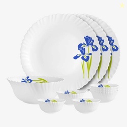 cello Pack of 10 Opalware Dazzle Opalware Blue Iris Din...