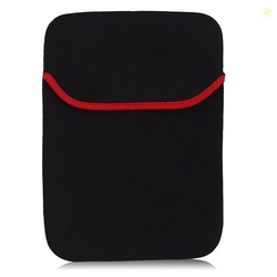 Storin Reversible Laptop Sleeve Pouch (Black & Red) for 14 Inch Laptop