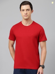 Van Heusen Innerwear Van Heusen Men Cotton Crew Neck Solid Short Sleev