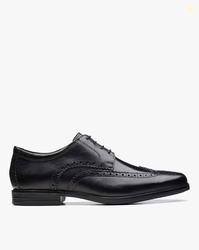 CLARKS Lace-Up Brogue Shoes
