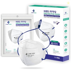 Careview N95 Non-Woven Fabric Reuseable Face Mask (White, Without Valv