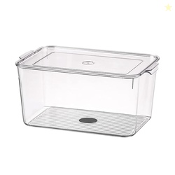 LISHONN Stackable Refrigerator Organizer For Vegetable And Fruit Fridg