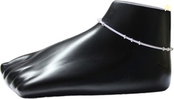 Aditi Fashionable Silver Plated Payal Premier Design Alloy Anklet...mo