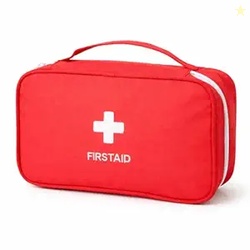 AccuPrints Sumiko First Aid Kit Bag | Medicine Storage Box Container |