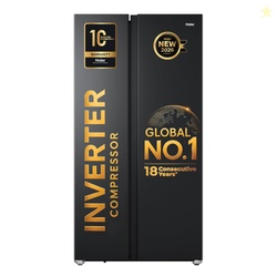 Haier 540 L 3 Star Frost Free Inverter Side by Side Refrigerator (HRS-