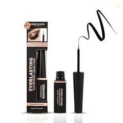 Profusion Cosmetics Everlasting Waterproof Liquid Eyeliner - Black, On