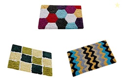 AAZEEM Abstract Cotton Door Mat - 16x24