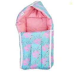 BUMTUM Flamingo 3 in-1 Sleeping Bag, 0-6 Months Baby Bed, Sleeping Bag