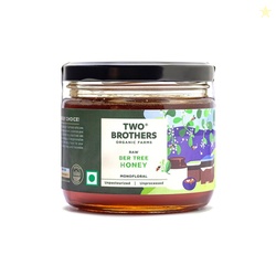Two Brothers Organic Farms Indian Berry Honey, Raw Mono-Floral Unfilte