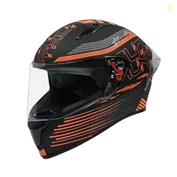 STUDDS Thunder D11 ISI and DOT Certified Full Face Helmet for Men and 