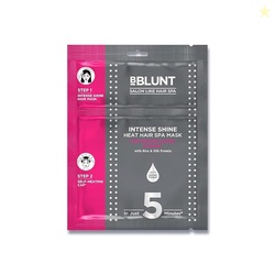 BBLUNT Intense Shine Heat Hair Spa Mask with Rice & Silk Protein | For