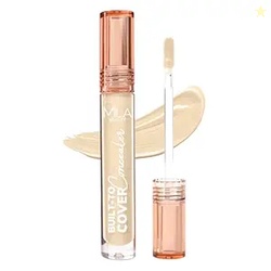 Mila Beaut Built to Cover Liquid Concealer for Women With Spf & Hyalur