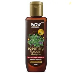 WOW Skin Science Rosemary & Biotin Hair Growth Shampoo | Prevents Brea
