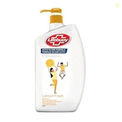 Lifebuoy Body Wash Lemon Fresh, 1l| Refreshing Clean and Germ Protecti