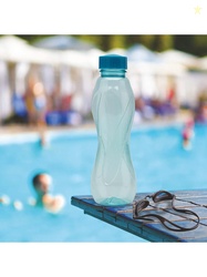 Milton Blue Solid Plastic Spill Proof 6 Piece Water Bottle - 1L