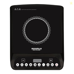 Maharaja Whiteline Marvello 13DX 1300W Smart Induction Cooktop| 7 Pres