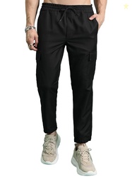 Highlander Men's Cargo Jogger Trousers| Utility Pockets | Trouser for 