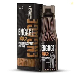 Engage XX2 Cologne Perfume Spray for Men 135ml | Fruity & Amber | No G