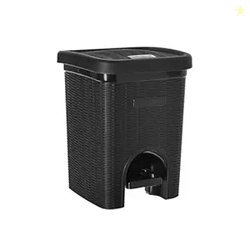 SIGNORA WARE Plastic 7 Liters Modern Lightweight Pedal Dustbin/Thrash 