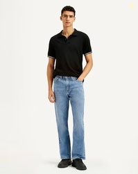 LEVI'S Men Mid-Rise Straight Jeans with 5-Pocket Styling