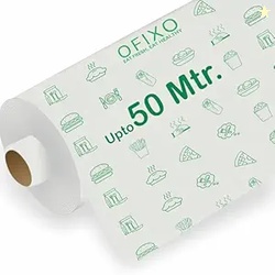 OFIXO Food Wrapping Paper Roll - Premium Non-Stick Butter Wrapping Pap