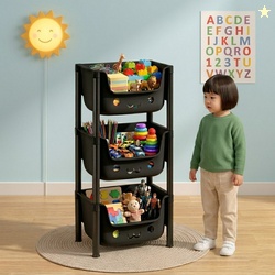 Suptikes File Cabinet Alternative  Lightweight Plastic Drawer Sy...mor