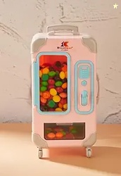 Candy Dispenser, Cute Vending Machine for Desktop, Manual Candy Machin