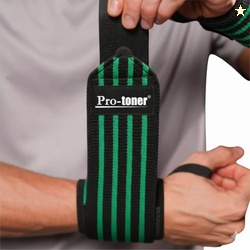 Pro-toner Multipurpose Wrist Support Strap, Adjustable Weightlifting W