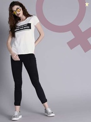 Kook N Keech X fwd Printed Round Neck Cotton T-shirt