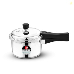 Bergner Sorrento Stainless Steel 3 Litres Outer Lid Pressure Cooker, P
