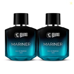 BEARDO Mariner EDP for Men, (100ml X 2) | Eau De Parfum|Long Lasting P