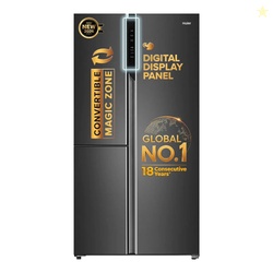 Haier 598 L 3 Star Frost Free Expert Inverter 3-Door Side by Side Refr